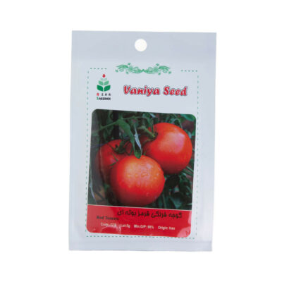 بررسی بذر گوجه فرنگی قرمز بوته ای آذر سبزینه G38