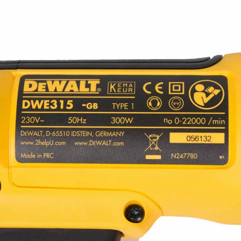 قیمت ابزار همه کاره دیوالت مدل DWE315KT