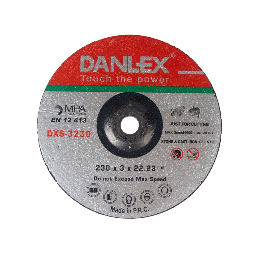 بررسی صفحه برش سنگ 230 میلی‌متر دنلکس مدل DXS-3230