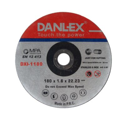 بررسی صفحه برش فولاد ضد زنگ 180 میلی‌متر دنلکس مدل DXI-1180