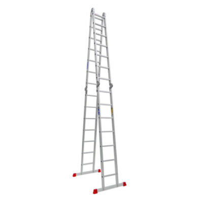 نردبان 28 پله آلومنیومی چند منظوره مدل هارمونی پارس پله