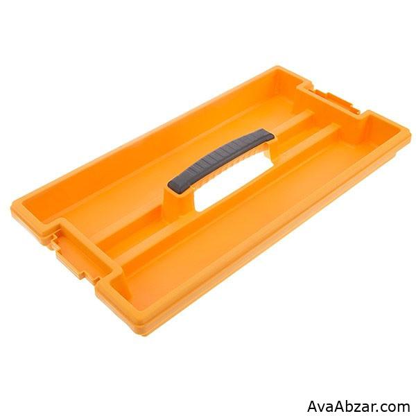 خرید جعبه ابزار 18 اینچ قفل پلاستیکی به همراه اورگانایزر YN18 مانو